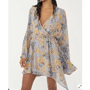 Free People Mini Dress Teegan Floral